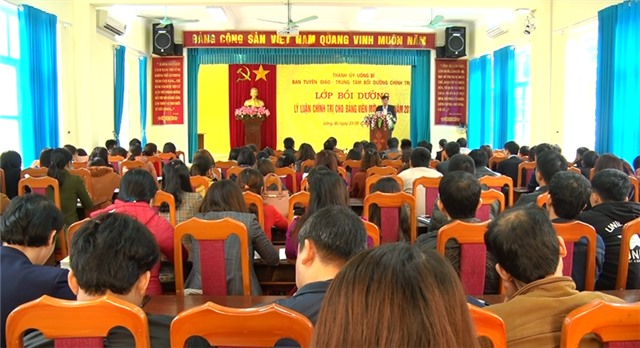 Khai giảng Lớp bồi dưỡng Đảng viên mới Khóa 1 năm 2018