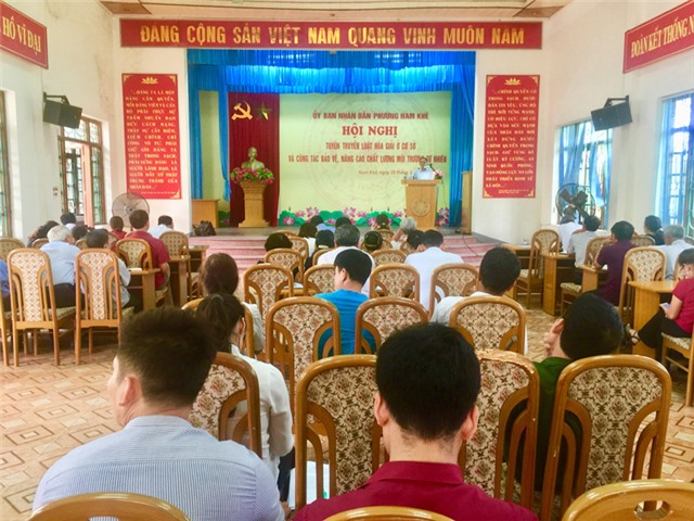 Phường Nam Khê: Tuyên truyền luật hòa giải cơ sở, Luật Đất đai và chủ đề công tác năm về bảo vệ , nâng cao chất lượng 32Win10 cá cược thể thao tự nhiên