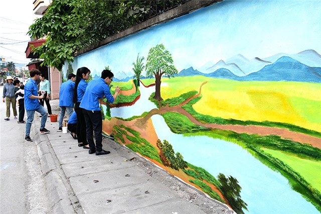 Tô điểm thành phố bằng tranh tường