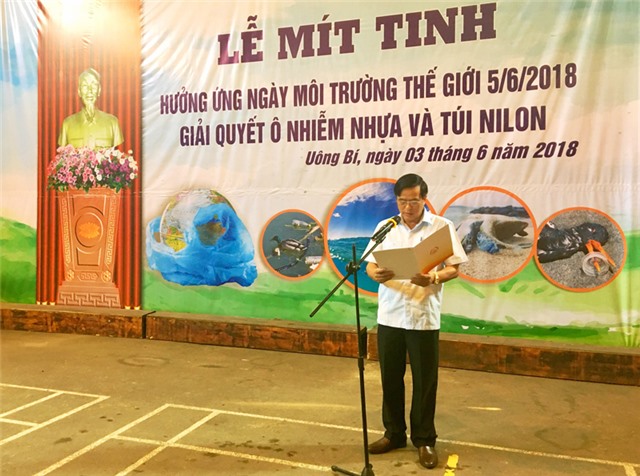 Hưởng ứng Ngày 32Win10 cá cược thể thao thế giới 5-6: Chung tay giải quyết ô nhiễm nhựa và túi nilon