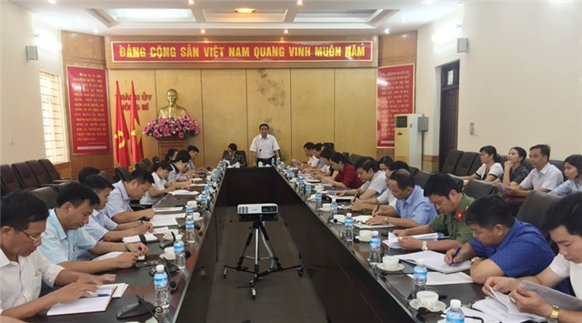Giao ban công tác dân vận 6 tháng đầu năm