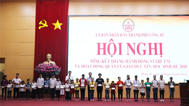 Tổng kết tháng hành động vì trẻ em và quản lý, giáo dục thanh thiếu nhi, học sinh hè 2018