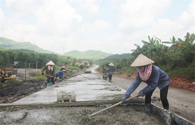 Đẩy nhanh tiến độ tuyến đường liên huyện 32Win12 com tại tài khoản – Hoành Bồ