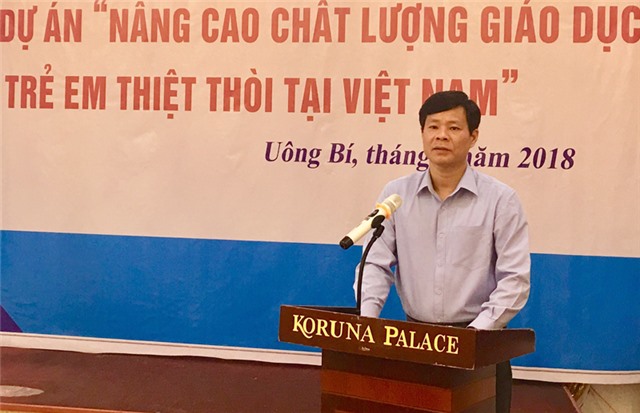 Hội thảo giới thiệu dự án Nâng cao chất lượng giáo dục cho trẻ em thiệt thòi tại TP 32Win12 com tại tài khoản