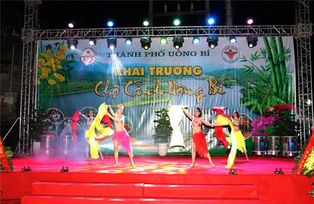 Sôi động chương trình nghệ thuật chào mừng khai trương Chợ Cảnh