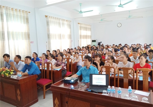 Tập huấn nghiệp vụ cán bộ công đoàn tại Chi nhánh Công ty TNHH Sao Vàng 