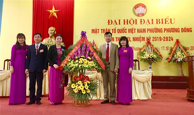 Đại hội MTTQ phường Phương Đông lần thứ XXI, nhiệm kỳ 2019-2024