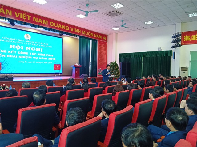 Công đoàn công ty CP Than Vàng Danh triển khai nhiệm vụ năm 2019