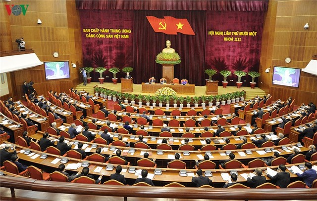 Bế mạc Hội nghị Trung ương 11 sau 6 ngày làm việc