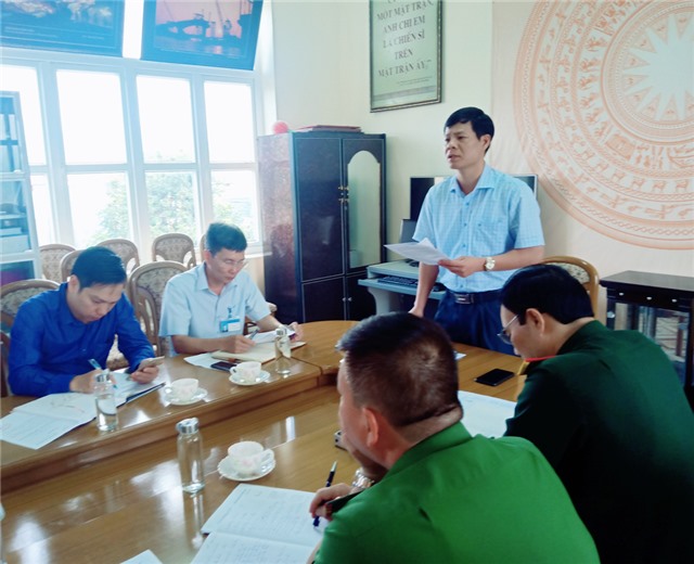 Giao ban công tác nội chính, phòng chống tham nhũng và cải cách tư pháp tháng 10-2019