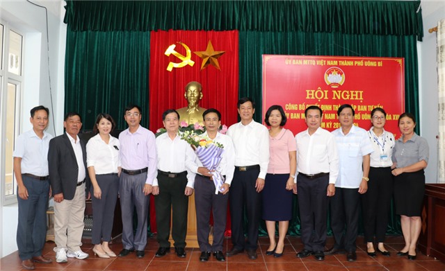 Công bố quyết định thành lập Ban tư vấn thuộc UB MTTQ thành phố 