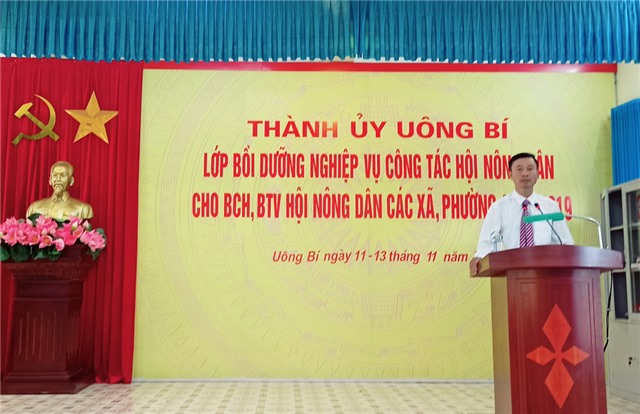 Bồi dưỡng nghiệp vụ công tác Hội Nông dân