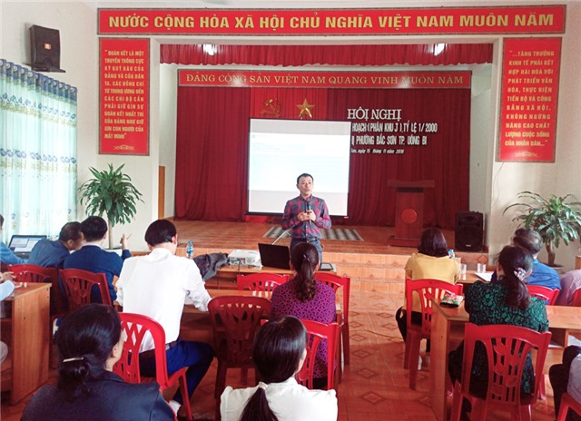 Lấy ý kiến quy hoạch tỷ lệ 1/2.000 khu Đô thị phường Bắc Sơn