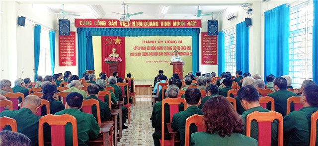 Bồi dưỡng nghiệp vụ công tác Cựu chiến binh