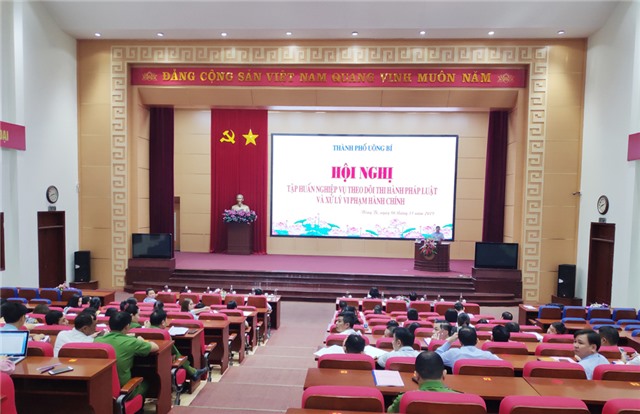 Tập huấn nghiệp vụ theo dõi thi hành pháp luật và xử phạt vi phạm 32Win32 app tải về