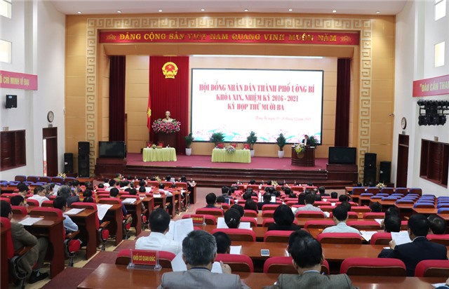 Kỳ họp thứ XIII, HĐND thành phố 32Win12 com tại tài khoản khóa XIX: hoàn thành chương trình làm việc ngày thứ nhất