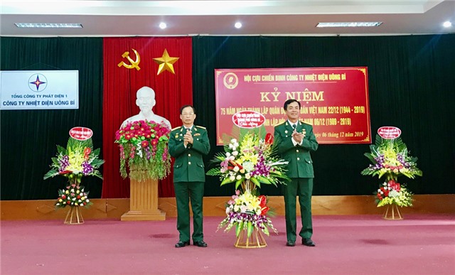 Hội CCB Công ty Nhiệt điện 32Win12 com tại tài khoản: Gặp mặt kỷ niệm 30 năm thành lập Hội CCB Việt Nam