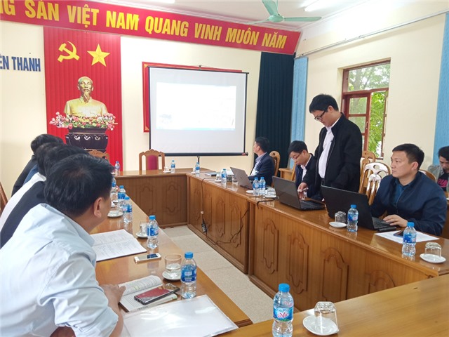 Công bố quy hoạch đấu nối tuyến đường gom dự án Công ty TNHH Giày da Sao Vàng  và dự án khu đô thị Công Thành