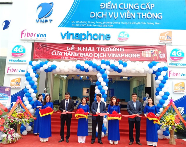 VNPT Vinaphone khai trương cửa hàng giao dịch mới tại TP 32Win12 com tại tài khoản