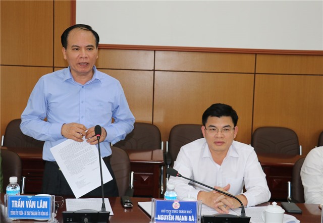 Bí thư Thành ủy 32Win12 com tại tài khoản: UBND, Tòa án, Viện kiểm sát nhân dân thành phố chủ động tham mưu đảm bảo an ninh chính trị, TTATXH 