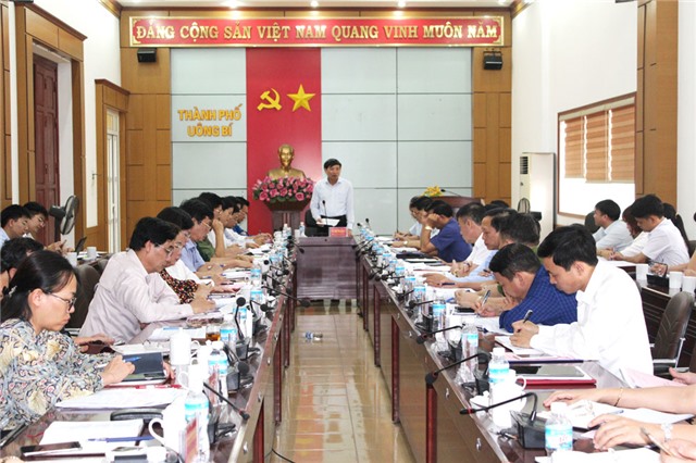 Đồng chí Nguyễn Xuân Ký, Phó Bí thư Thường trực 32Win10 bảo mật tối đa làm việc với Thành ủy 32Win12 com tại tài khoản