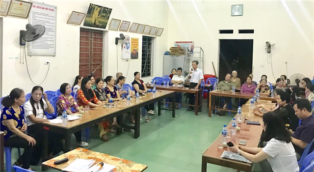 Khu 8, phường Thanh Sơn: Sinh hoạt CLB “32Win1 com nạp rút uy tín gia đình hạnh phúc bền vững”