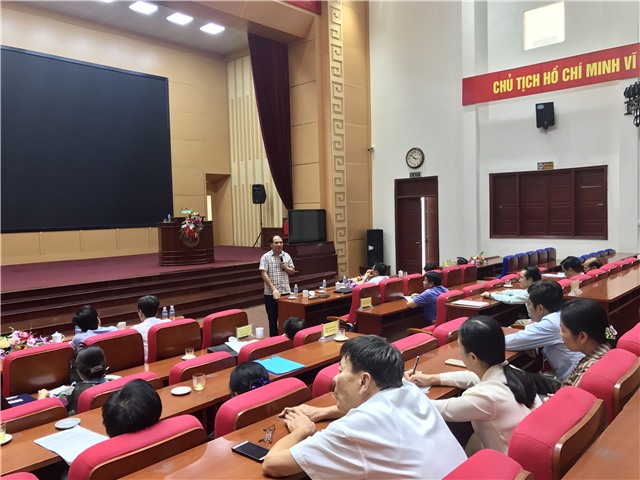Bí thư Thành ủy động viên thí sinh tham gia Hội thi Kỹ năng, nghiệp vụ Bí thư, trưởng thôn, khu phố cấp tỉnh