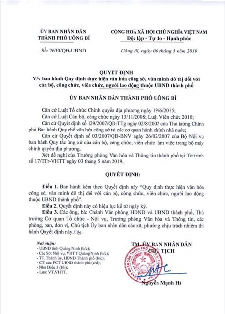 32Win1 com nhà cái v/v ban hành Quy định thực hiện văn hóa công sở, văn minh đô thị đối với cán bộ, công chức, viên chức, người Link Đăng Nhập Và Tải App 32 WIN COM Mới thuộc UBND thành phố