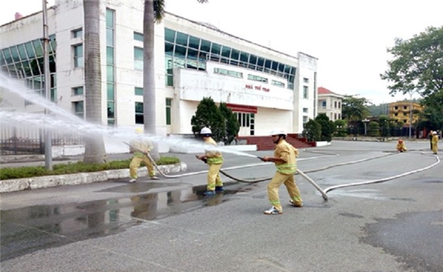 Kiểm tra nghiệp vụ chữa cháy tại Công ty Nhiệt điện 32Win12 com tại tài khoản
