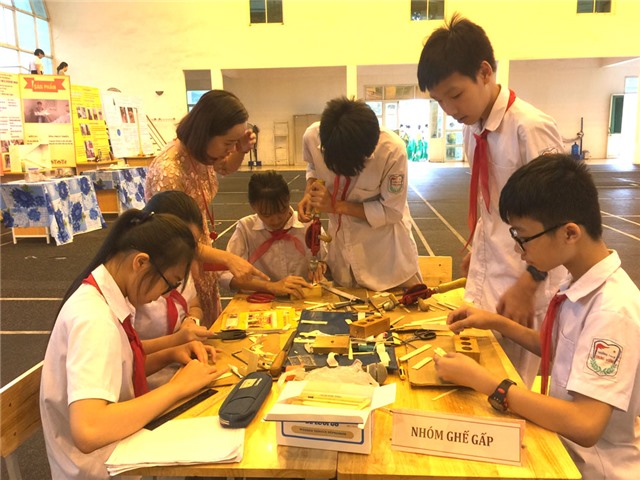Ngoại khóa giáo dục STEM cấp thành phố năm học 2018-2019