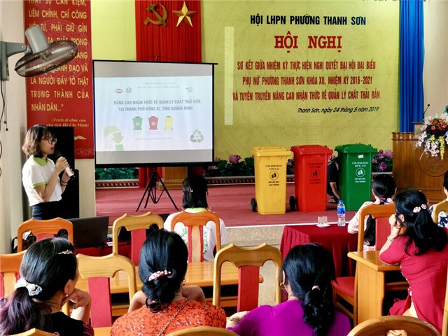 Hội LHPN phường Thanh Sơn sơ kết giữa nhiệm kỳ thực hiện nghị quyết Đại hội phụ nữ các cấp