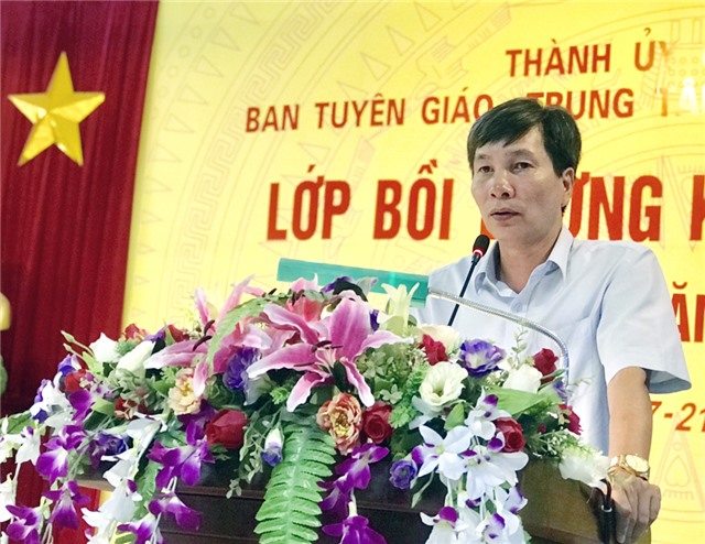 Khai giảng lớp bồi dưỡng kết nạp đảng khoá 2 năm 2019