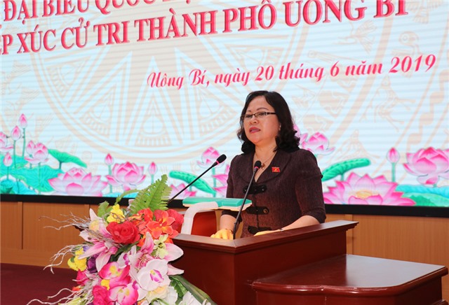 ĐBQH tiếp xúc cử tri thành phố 32Win12 com tại tài khoản