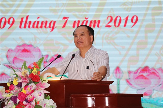 Giao ban giữa Thường trực Thành ủy với Bí thư, trưởng thôn khu, trưởng ban công tác mặt trận các thôn, khu dân cư