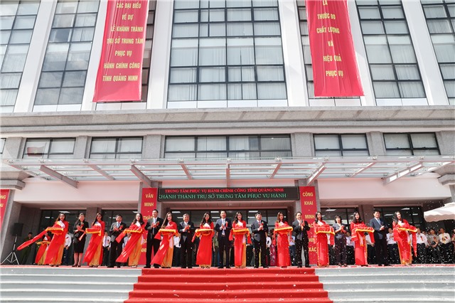 Khánh thành trụ sở Trung tâm Phục vụ Hành chính công tỉnh