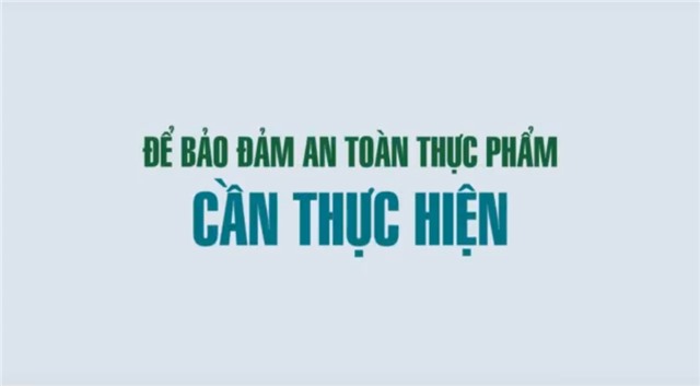 Thông điệp đảm bảo VSATTP Tết Trung thu 