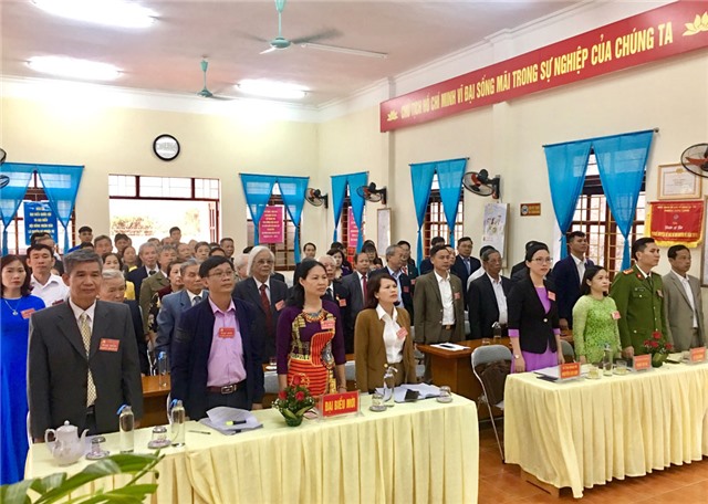 Đại hội chi bộ khu phố 5, phường Trưng Vương