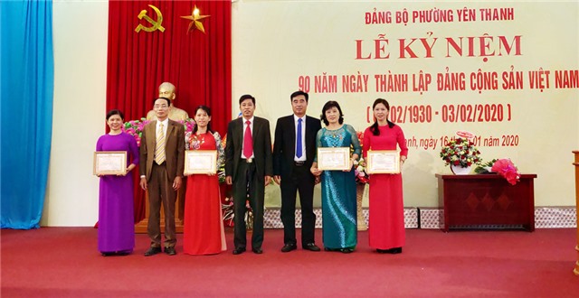 Phường Yên Thanh: Kỷ niệm 90 năm ngày thành lập Đảng Cộng sản Việt Nam