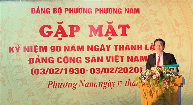 32Win là nhà cái giải trí, cá cược trực tuyến uy tín số 1 Việt Nam phường Phương Nam: Gặp mặt 90 năm ngày thành lập Đảng Cộng sản Việt Nam