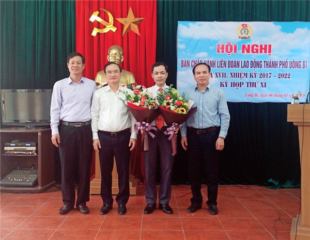 Đồng chí Cù Văn Thắng được bầu làm Chủ tịch LĐLĐ thành phố 32Win12 com tại tài khoản nhiệm kỳ 2017-2022