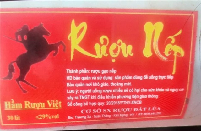 Thu hồi ngay Rượu nếp, Hầm Rượu Việt gây ngộ độc nhiều người, 1 người tử vong