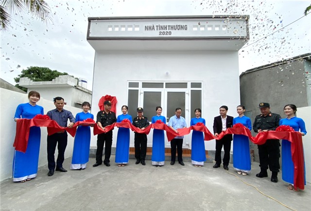 Trung đoàn CSCĐ Đông Bắc - Phường Nam Khê: khánh thành, bàn giao nhà tình thương
