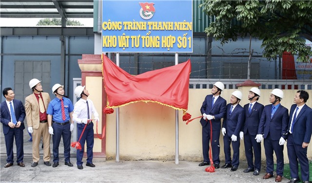 Đoàn Than Quảng Ninh: Gắn biển công trình thanh niên