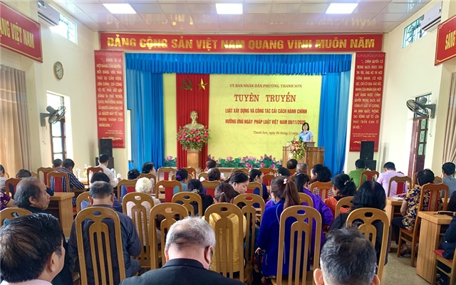 Phường Thanh Sơn tuyên truyền Luật 32Win1 com Tải xuống APK, cải cách 32Win32 app tải về 