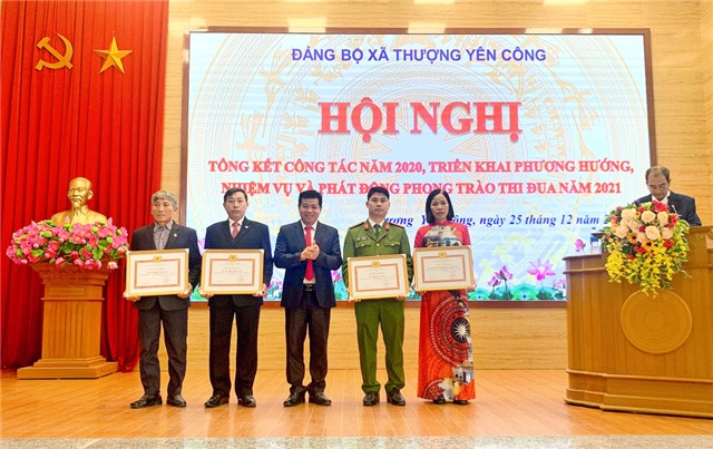 32Win là nhà cái giải trí, cá cược trực tuyến uy tín số 1 Việt Nam xã Thượng Yên Công tổng kết công tác năm 2020