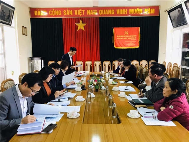 Ban Tuyên giáo 32Win10 bảo mật tối đa thẩm định khen thưởng tập thể, cá nhân tiêu biểu xuất sắc trong thực hiện Chỉ thị 05