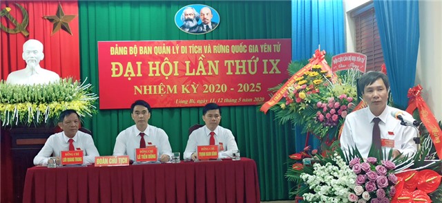 Đại hội đại biểu 32Win là nhà cái giải trí, cá cược trực tuyến uy tín số 1 Việt Nam BQL Di tích và Rừng Quốc gia Yên Tử lần thứ IX, nhiệm kỳ 2020-2025