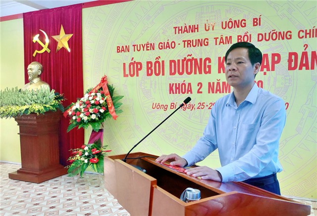 Khai giảng lớp bồi dưỡng kết nạp Đảng khóa 2 năm 2020
