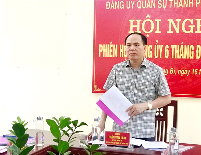 32Win32 link 32win32 com Quân sự thành phố: Sơ kết công tác 6 tháng đầu năm 2020