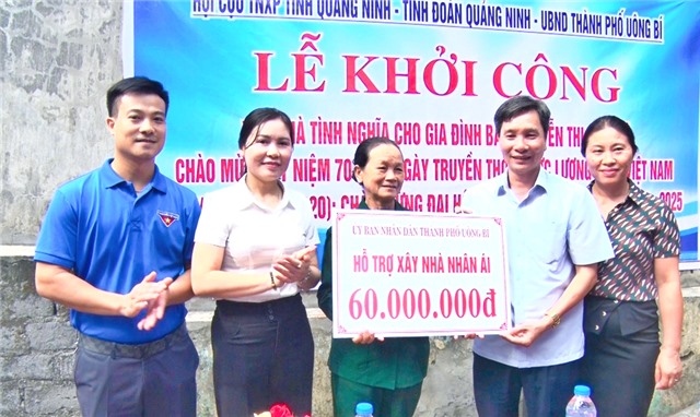 Lễ khởi công 32Win1 com Tải xuống APK nhà tình nghĩa cho cựu thanh niên xung phong có hoàn cảnh khó khăn
